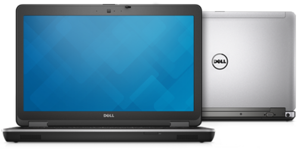 Dell Latitude E6540 front and back