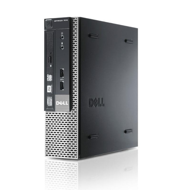 Dell Optiplex refurbished 7010 USFF front right ports
