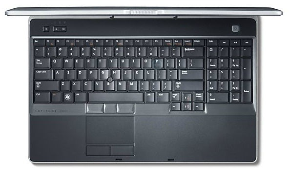 Dell Latitude E6530 Laptop keyboard top view