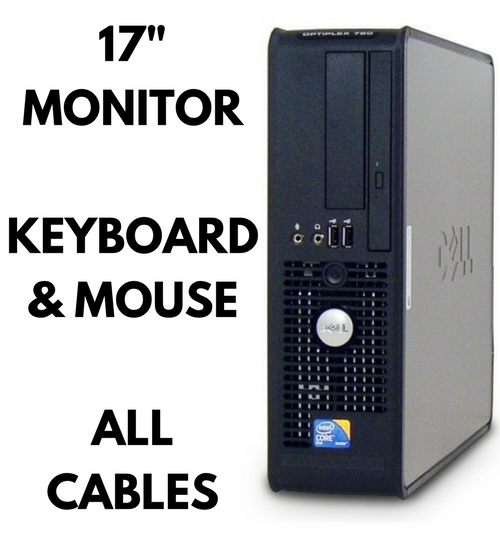 Dell Optiplex 780 Complete Desktop Computer Bundle - Eco Dell Optiplex 780 Complete Desktop Computer Bundle - Eco